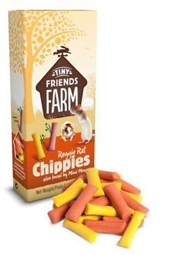 Supreme Tiny Farm Snack Reggie Chippies potkan 120g Supreme Tiny Farm Snack Reggie Chippies potkan 120g