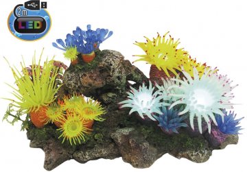 Nobby akvarijní dekorace Aplysina s LED 27,7 x…