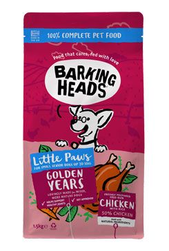 BARKING HEADS Little Paws Golden Years Chicken…