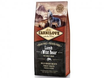 Carnilove Lamb & Wild Boar for adult 2x12kg