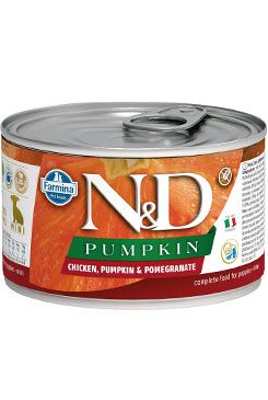 N&D DOG PUMPKIN Puppy Chicken & Pomegranate Mini 140g N&D DOG PUMPKIN Puppy Chicken & Pomegranate Mini 140g