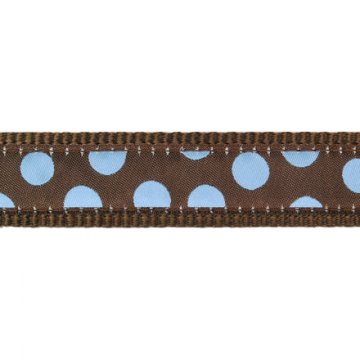 Vodítko RD přep. 12 mm x 2 m - Blue Spots on Brown