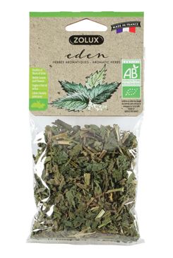 Pochoutka EDEN ORG kopřiva pro hlodavce 20g Zolux Pochoutka EDEN ORG kopřiva pro hlodavce 20g Zolux