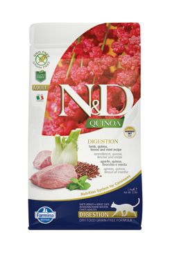 N&D Quinoa CAT Digestion Lamb & Fennel 1,5kg N&D Quinoa CAT Digestion Lamb & Fennel 1,5kg