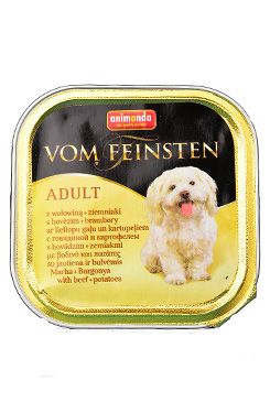 Animonda paštika Menue hovězí/brambory pes 150g Animonda paštika Menue hovězí/brambory pes 150g
