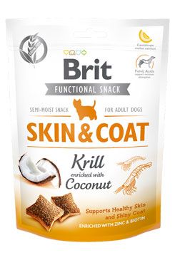 Brit Care Dog Functional Snack Skin&Coat Krill…