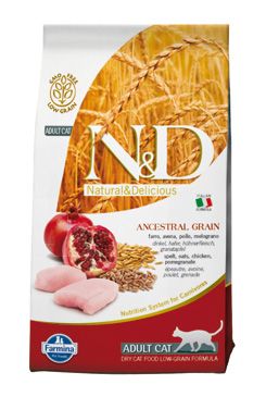 N&D LG CAT Adult Chicken & Pomegranate 5kg N&D LG CAT Adult Chicken & Pomegranate 5kg