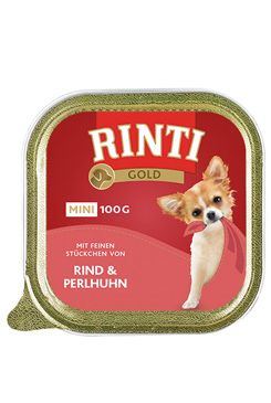 Rinti Dog Gold Mini vanička hovězí+perlička…