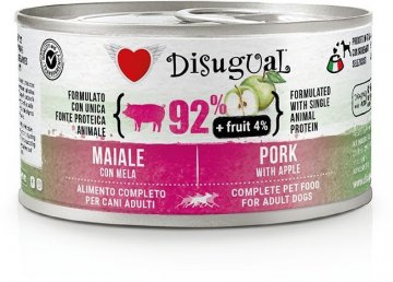Disugual Fruit Dog Pork with Apple konzerva 150g