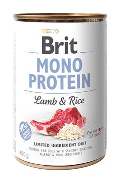 Brit Dog konz Mono Protein Lamb & Brown Rice…