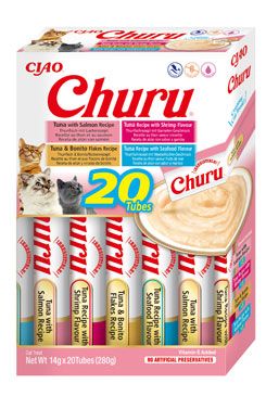 Churu Cat BOX Seafood Variety 20x40g