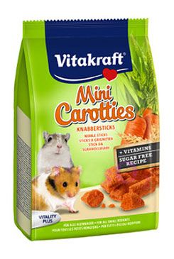 Vitakraft all Rodent poch. Carotties mini Hamster 50g Vitakraft all Rodent poch. Carotties mini Hamster 50g
