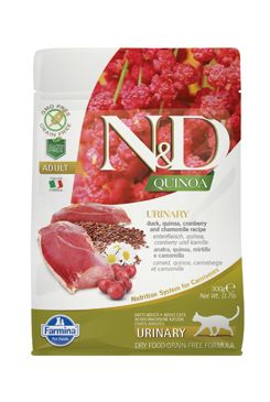 N&D Quinoa CAT Urinary Duck & Cranberry 300g N&D Quinoa CAT Urinary Duck & Cranberry 300g