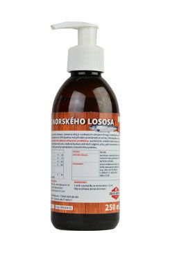 Lososový olej 100% kočka ZEUS 250ml