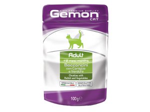 GEMON Cat HP kapsička králík/zelenina100g/24bal GEMON Cat HP kapsička králík/zelenina100g/24bal