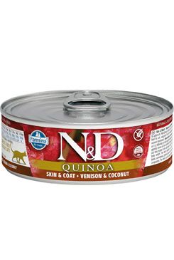 N&D CAT QUINOA Adult Venison & Coconut 80g N&D CAT QUINOA Adult Venison & Coconut 80g