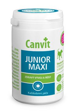 Canvit Junior MAXI pro psy ochucený 230g