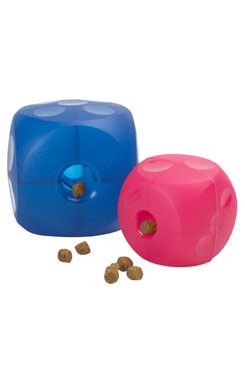 Hračka pes BUSTER Soft Mini Cube modrá 9cm