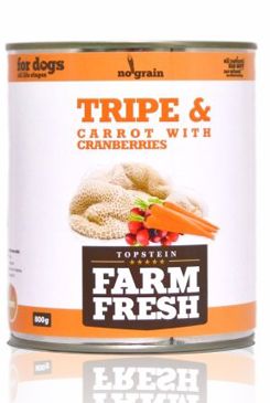 Farm Fresh Dog Tripe&Carrot with Cranberries konz 800g Farm Fresh Dog Tripe&Carrot with Cranberries konz 800g