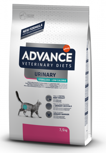 ADVANCE-VD Cat Avet Cat St.Urinary Low Cal. 7,5kg