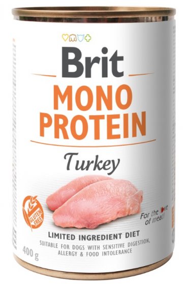 Brit Mono Protein Turkey 6x400g