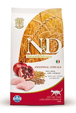 N&D LG CAT Adult Chicken & Pomegranate 300g