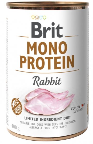 Brit Mono Protein Rabbit 6x400g