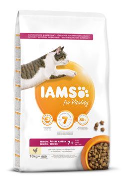Iams Cat Senior Chicken 10kg Iams Cat Senior Chicken 10kg