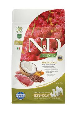 N&D Quinoa DOG Skin & Coat Duck & Coconut 800g N&D Quinoa DOG Skin & Coat Duck & Coconut 800g