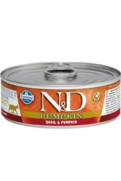 N&D CAT PUMPKIN Adult Quail & Pumpkin 80g N&D CAT PUMPKIN Adult Quail & Pumpkin 80g