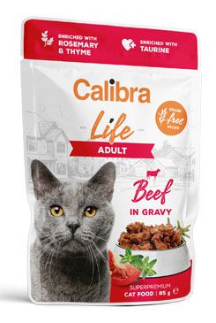 Calibra Cat Life kapsa Adult Beef in gravy…