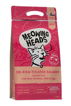 MEOWING HEADS So-fish-ticated Salmon 1,5kg MEOWING HEADS So-fish-ticated Salmon 1,5kg
