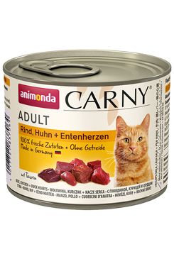 Animonda konz. kočka Adult hov/kuř/srdce 200g Animonda konz. kočka Adult hov/kuř/srdce 200g