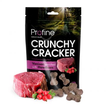 Profine Dog Crunchy Cracker Venison enriched with…