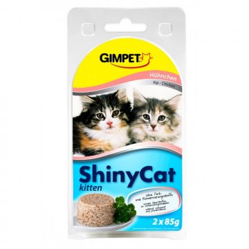 ShinyCat Junior konzerva kuřecí 2x70g (16x) ShinyCat Junior konzerva kuřecí 2x70g (16x)