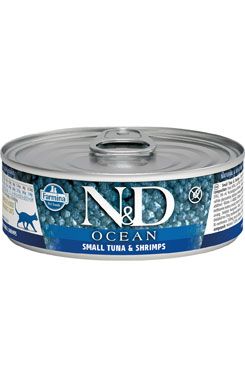 N&D CAT OCEAN Adult Tuna & Shrimps 80g N&D CAT OCEAN Adult Tuna & Shrimps 80g