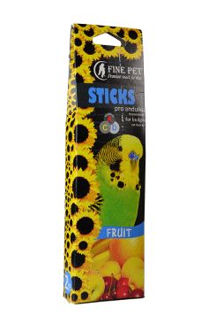 FINE PET Tyčinka Andulka ovoce 2ks/110g FINE PET Tyčinka Andulka ovoce 2ks/110g