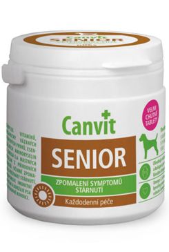 Canvit Senior pro psy ochucený 100g Canvit Senior pro psy ochucený 100g