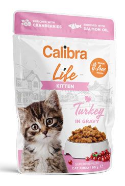 Calibra Cat Life kapsa Kitten Turkey in…