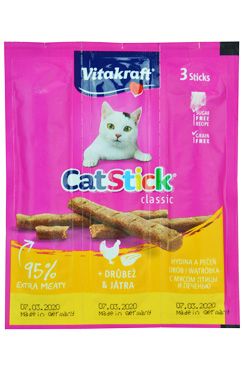 Vitakraft Cat pochoutka Stick Clasic Poultry/Liver…