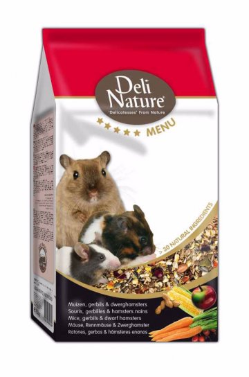 Deli Nature 5 Menu myš, pískomil, zakrslý křeček 750 g