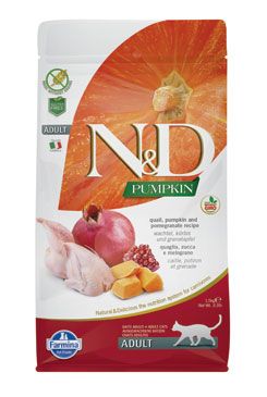 N&D Pumpkin CAT Quail & Pomegranate 1,5kg N&D Pumpkin CAT Quail & Pomegranate 1,5kg
