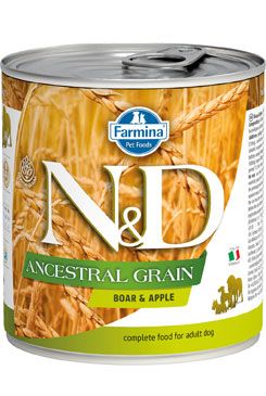 N&D DOG LOW GRAIN Adult Boar & Apple 285g N&D DOG LOW GRAIN Adult Boar & Apple 285g
