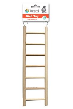 Hračka pro exoty žebřík dřevo 28cm ,7stupňů Hračka pro exoty žebřík dřevo 28cm ,7stupňů