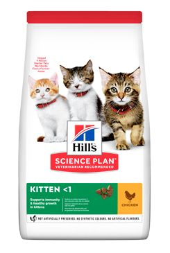 Hill's Fel. Dry SP Kitten Chicken 1,5kg