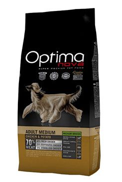 Optima Nova Dog GF Adult medium 12kg