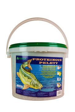 Proteinové pelety pro kapry granule 6mm 5kg Jahoda