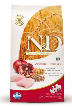 N&D LG DOG Adult Mini Chicken & Pomegranate 2,5kg