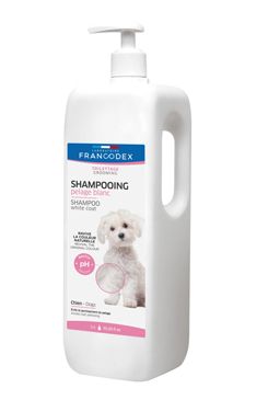 Francodex Šampon bílá srst pes 1L Francodex Šampon bílá srst pes 1L
