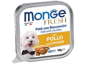 MONGE FRESH Dog kuře 100g/32ks